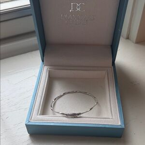 Marco Bicego Marrakech Collection 18K White Gold Stackable Bangle NEW